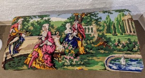 lot 47 image: Lovley Needlepoint Bench