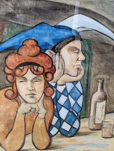 lot 162 image: After the Show Framed Print by Charles Berry