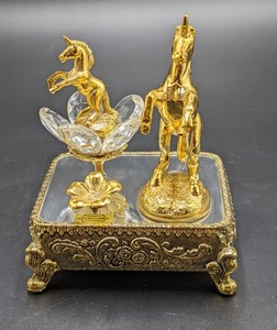 lot 374 image: Unicorn Music Box