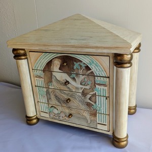lot 376 image: Small Decorative Chest by Lam Lee