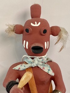 lot 13 image: Kachina Doll Figurine