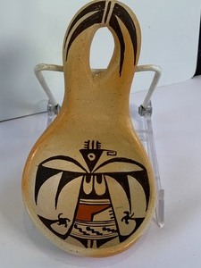 lot 24 image: Southwestern Pottery Items including Pottery by Delores S. Sanchez