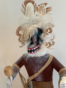 lot 50 image: Kachina Doll Figurine