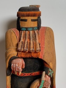 lot 62 image: Carved Figurine by Alton Tungovia Sr