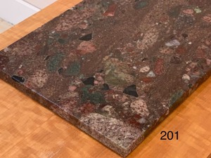 lot 201 image: Beautiful Marble Countertop Trivet Piece