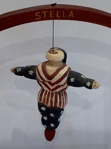 lot 195 image: Wolf Creek Wood Circus Figurine