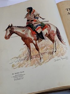 lot 192 image: Book The Book of the American Indian by Hamlin Garland w Pictures by Frederic Remington