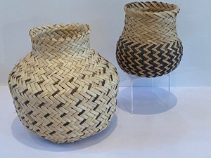 lot 185 image: Two Handwoven Baskets