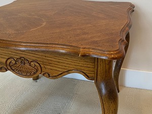 lot 171 image: Wooden End Table or Accent Table