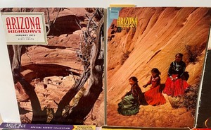 lot 101 image: Vintage Arizona Highways Magazines and More