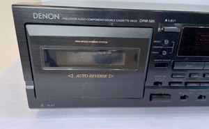 lot 107 image: Denon Precision Audio Component with Double Cassette Deck with Remote