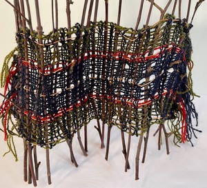 lot 117 image: Woven Twig Art
