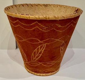 lot 233 image: Birch Bark Basket