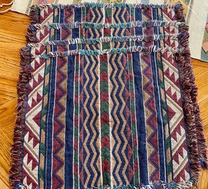 lot 132 image: Southwest Design Runner and Placemats