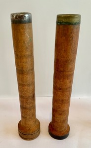 lot 130 image: Vintage Wooden Spools