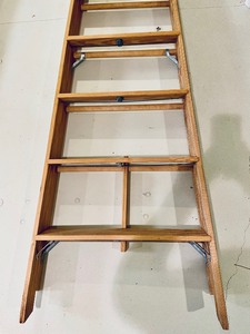 lot 298 image: Wooden Keller 10 Foot Ladder