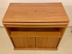 lot 249 image: Swivel Top TV Stand