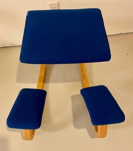 lot 257 image: Ergonomic Kneeling Rocking Chair