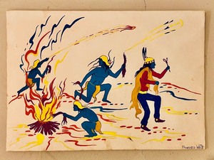 lot 265 image: 2 Unframed Original Art by Francisco Watts