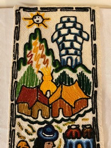 lot 269 image: Hand Sewn Tapestry