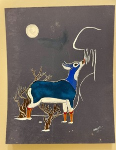lot 277 image: Unframed Art Pieces by Lorenzo M.