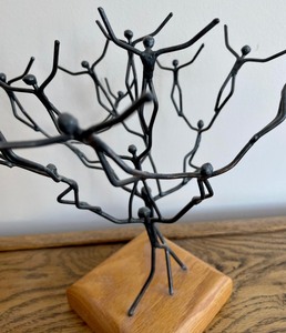 lot 377 image: Petite Metal Sculpture
