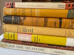 lot 90 image: Vintage Books on the Navajo Culture