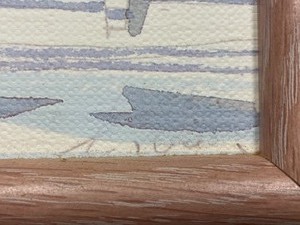 lot 317 image: Lovely Marina Themed Framed Artwork