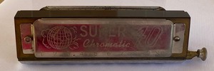 lot 464 image: Super Chromotic 40 Harmonica