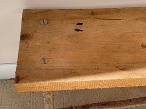 lot 457 image: Rustic Style Bench