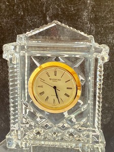 lot 450 image: Waterford Crystal Clock