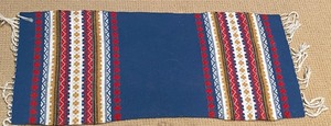 lot 348 image: Lovely Home Decor Items Textile, Basket, Small Delft Vase and More