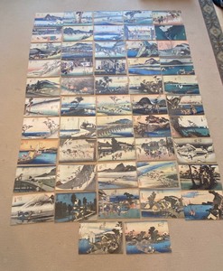 lot 350 image: 1960 Folio Book of Prints by Hiroshige Tokaido
