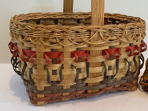 lot 352 image: Two Handcrafted Baskets
