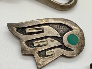 lot 491 image: Four Pieces of Southwestern Style Jewelry
