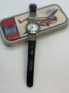 lot 483 image: Fossil Watch w Southwestern Design