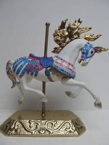 lot 21 image: Limited Edition Carousel Horse Display