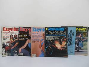 lot 42 image: Group of Vintage Easyriders Motorcycle Magazines