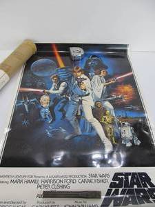 lot 54 image: Original 1977 STAR WARS Movie Poster