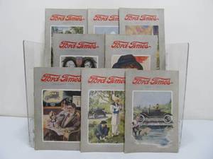 lot 73 image: Original Antique 1915 FORD TIMES Magazines