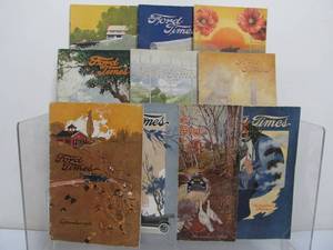 lot 74 image: Original Antique 1916 FORD TIMES Magazines