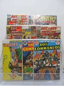 lot 84 image: Lot of Vintage WW2MilitaryArmy Comic Books