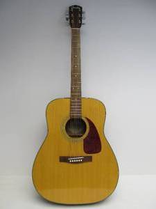 lot 102 image: FENDER Model DG-7 Acoustic Guitar