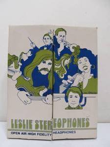 lot 166 image: NOS Vintage Leslie Hi-Fi Headphones