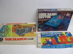 lot 259 image: Lot of 3 Vintage Board Games