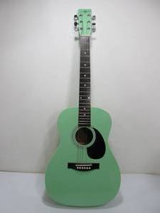 lot 238 image: Mint Green JAY Jr. Acoustic Guitar