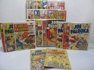 lot 212 image: Large Lot of Original 10 Cent JOE PALOOKA Comic Books