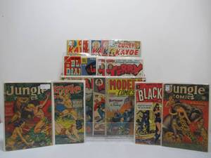 lot 215 image: Large Lot of Original 10 Cent Golden Age Comic Books