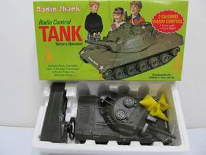 lot 293 image: Vintage Radio Control RC Tank Toy