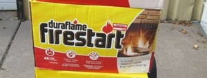 lot 331 image: Brand New Box - Duraflame Firestart - Quantity 48